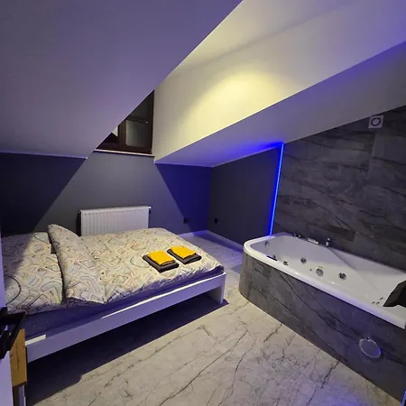 W Centrum Z Jacuzzi, Prywatny Parking, Klimatyzacja 4 Апартаменты Радом